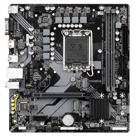 GIGABYTE MAINBOARD B760M H DDR4 เมนบอร์ด B760M H DDR4-REV1.0 Image2