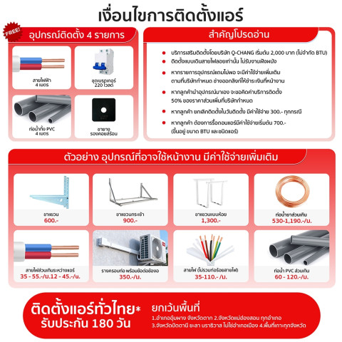 TCL แอร์ Inverter ขนาด 9,490 - 24,130 BTU รุ่น TAC-XAL เครื่องปรับอากาศติดผนัง Elite Series เย็นเร็ว ทนทาน ประหยัดไฟ Image7