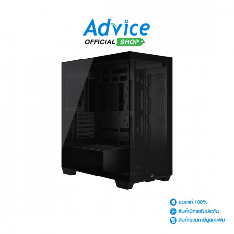 CORSAIR ATX CASE (เคสคอมพิวเตอร์) (NP) 3500X TEMPERED GLASS BLACK - A0161266 Image1