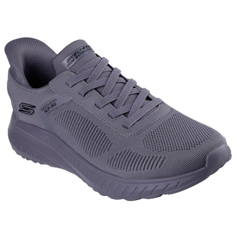 Skechers สเก็ตเชอร์ส รองเท้าผู้ชาย Men Online Exclusive Bobs Squad Chaos Bobs Shoes - 118312-DKGY - Memory Foam Image3