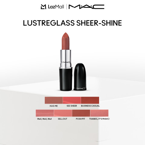 [ประหยัด 30%] MAC New! Studio Fix Powder Plus Foundation & Lustreglass Sheer-Shine Lipstick  / แมค แป้งผสมรองพื้นสูตรอัพเกรดใหม่! New! Studio Fix Powder Plus Foundation และ ลิปสติกรุ่น Lustreglass Image3