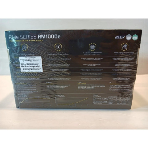 POWER SUPPLY (อุปกรณ์จ่ายไฟ) CORSAIR RM1000E 2025 1000W 80+PLATINUM Cybenetics POWER SUPPLY 3.1 สินค้ามือ1 Image5