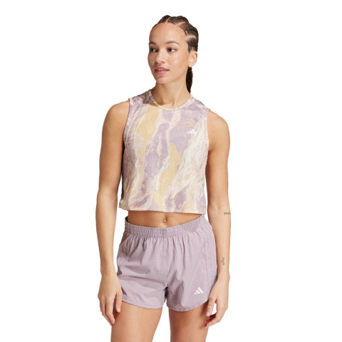 adidas Running Move for the Planet AirChill Tank Top Women Pink IN2981 Image3