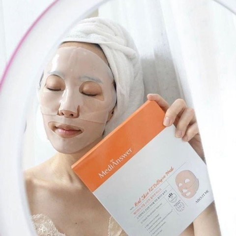 MediAnswer Collagen Mask 37 g. มาส์กเจลลี่ [1 กล่อง/5 แผ่น] Image2