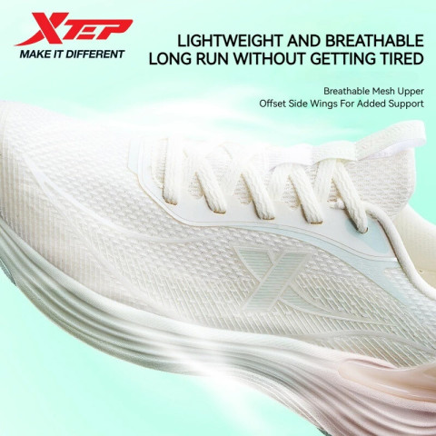 XTEP XINGYUN MAX 丨รองเท้าวิ่งรองเท้ารองเท้าผู้หญิงฤดูร้อนรองเท้าวิ่งใหม่รองเท้ากีฬาลำลองด้านล่างที่อ่อนนุ่มน้ำหนักเบา875318110008 Image3