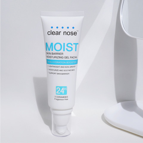 CLEAR NOSE - Moist Skin Barrier Moisturizing Gel Facial (120ml.) Clear Nose Dark Spot Bright Serum 100ml Clear Nose Serum เซรั่มสิว 100ml เคลียร์โนส มอยส์ สกินแบริเออร์ มอยส์เจอไรซิ่ง เจล เฟเชี Image4
