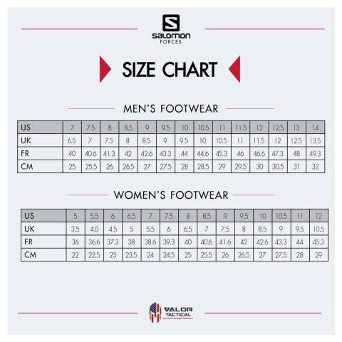 Salomon Forces - XA Forces Mid Wide GTX En [Black] รองเท้าเดินป่า รองเท้ายุทธวิธี สีดำ กันน้ำ ลุยโคลน สำหรับหน้าเท้ากว้าง Image2