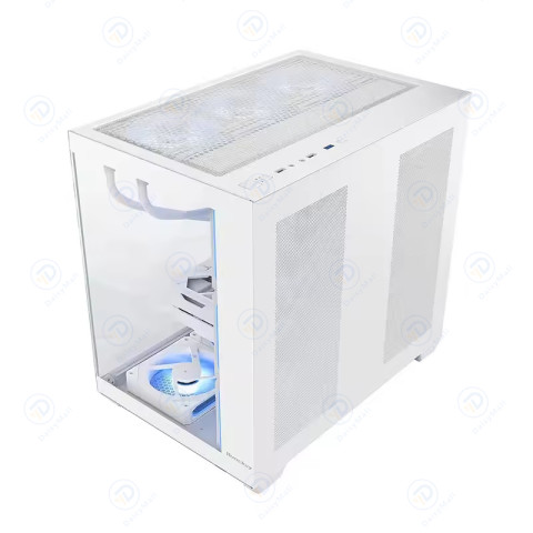 เคสคอมพิวเตอร์ สําหรับ M-ATX ITX เมนบอร์ด 420 มม. พัดลม 3.5 นิ้วฐาน ขยายฮาร์ดดิสก์ 2.5 Gaming Case Image5