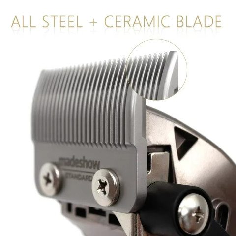 Madeshow รุ่นM10+ / M11 ปัตตาเลี่ยนไฟฟ้า สําหรับร้านทําผม  มี3สี, ที่กันจอนผมสําหรับผู้ชาย, พร้อมส่ง Image7