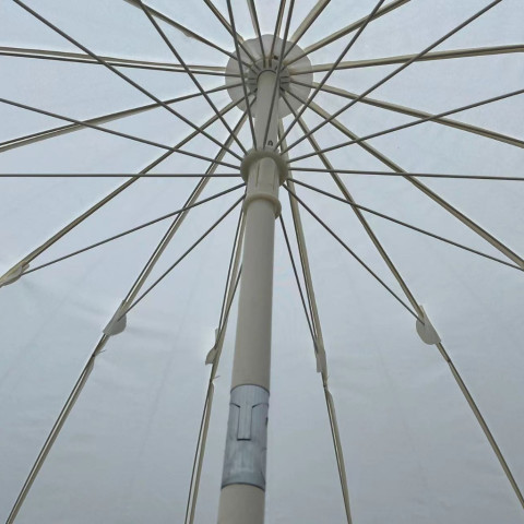 ร่มสนามปรับเอียงได้ พร้อมกระเป๋า กว้าง 2 เมตร แต่งพู่ระบาย ร่มแต่งคาเฟ่ ร่มสนามแต่งสวน- สินค้านี้ไม่รวมฐานตั้งร่ม Image2