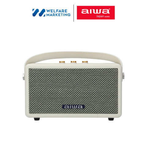 [ผ่อน 0%] AIWA Retro Play Bluetooth Speaker ลำโพงบลูทูธพกพา BASS++ Image3