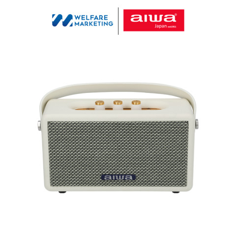 [ผ่อน 0%] AIWA Retro Play Bluetooth Speaker ลำโพงบลูทูธพกพา BASS++ Image2
