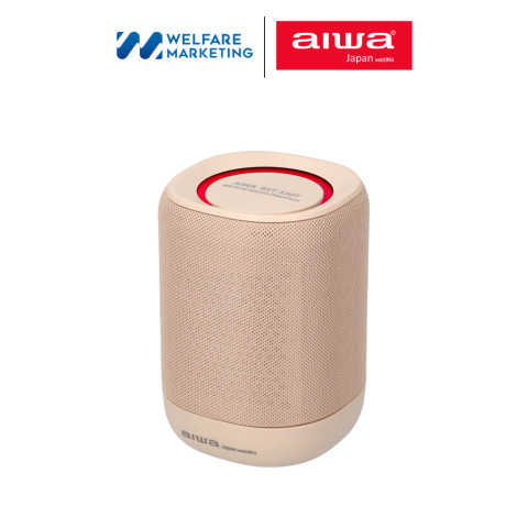 [ผ่อน 0%] AIWA BST-330T Mini Bluetooth Speaker ลำโพงบลูทูธพกพามินิ กันน้ำระดับ IPX5 Image1