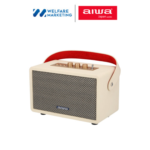 [ผ่อน 0%] AIWA Retro Pro Bluetooth Speaker ลำโพงบลูทูธพกพา SUPER BASS Image1