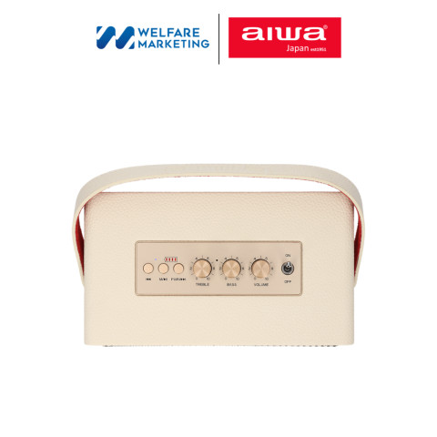 [ผ่อน 0%] AIWA Retro Pro Bluetooth Speaker ลำโพงบลูทูธพกพา SUPER BASS Image5
