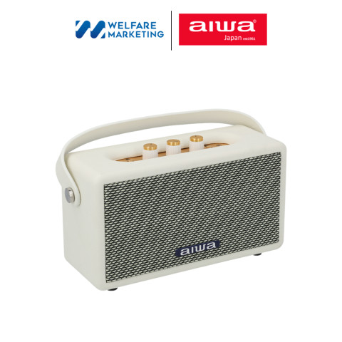 [ผ่อน 0%] AIWA Retro Play Bluetooth Speaker ลำโพงบลูทูธพกพา BASS++ Image1