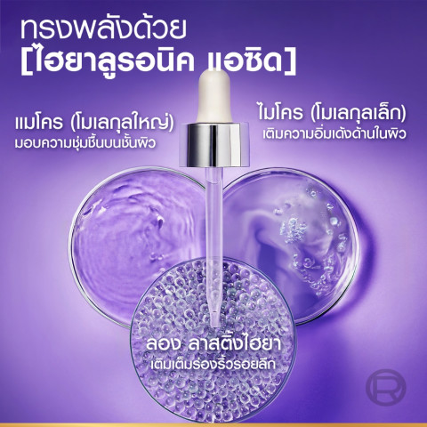 [แพ็กคู่] ลอรีอัล ปารีส L'Oréal Paris Revitalift Hyaluronic Acid Replumping Serum 30ml เซรั่มไฮยาเติมความชุ่มชื้น Image2