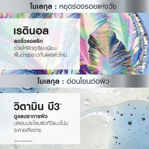 ลา โรช-โพเซย์ La Roche-Posay Retinol B3 Serum เซรั่มบำรุงผิวหน้า ลดเลือนริ้วรอยร่องลึก เพื่อผิวดูตึงกระชับ 30ml. Image3