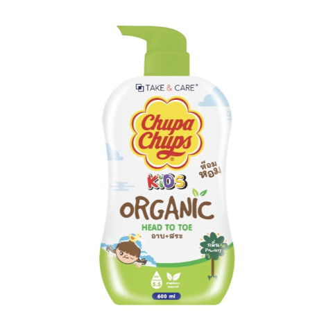 [ 1 แถม 1 ] Chupa Chups อาบน้ำพร้อมสระผมเด็ก 600ml Image8