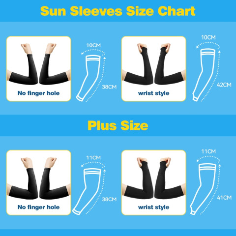 SOLOEVER ปลอกแขนผ้าเย็น ป้องกันแสงแดด ปลอกแขนเย็น ปลอกแขนป้องกัน UV ระบายอากาศ แห้งเร็ว สำหรับวิ่ง Image7