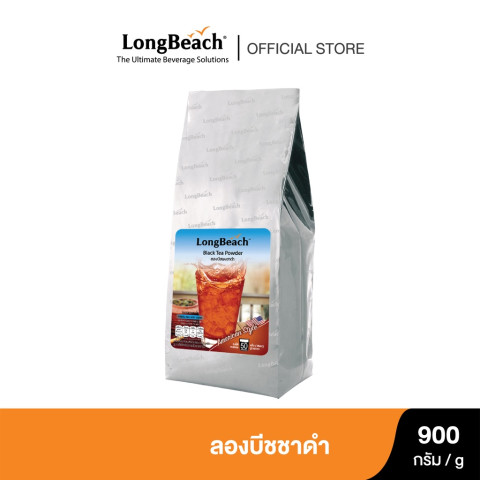 ลองบีช ผงชาอเมริกัน ชาดำ ขนาด 900 กรัม LongBeach American Iced Tea - Black Tea size 900g.