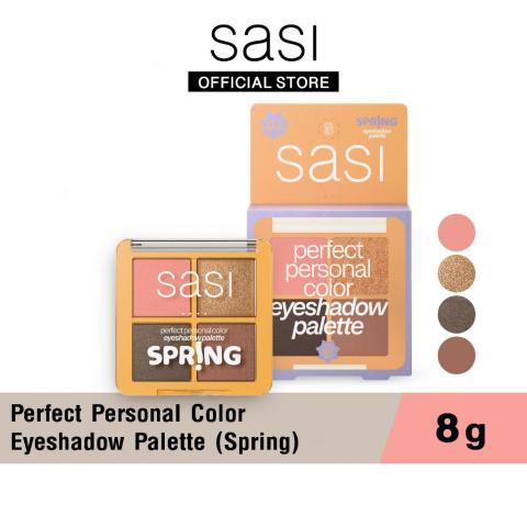 [ใหม่] sasi ศศิ เพอร์เฟกต์ เพอร์ซันนอล คัลเลอร์ อายแชโดว์ พาเลต Perfect Personal Color Eyeshadow Palette 8g. Image3