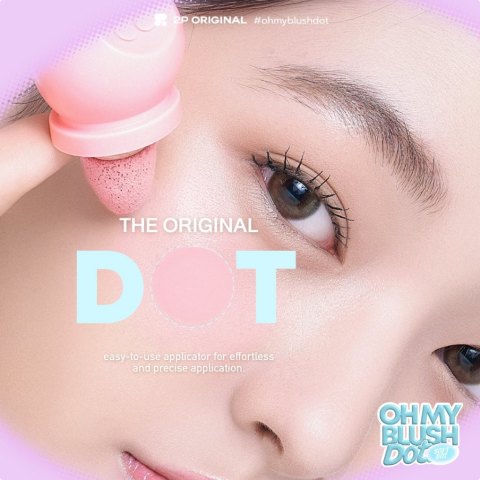 OH MY BLUSH DOT #บลัชหัวโต #ohmyblushdot (15 Colors) 3g. Image7