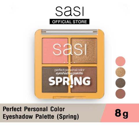 [ใหม่] sasi ศศิ เพอร์เฟกต์ เพอร์ซันนอล คัลเลอร์ อายแชโดว์ พาเลต Perfect Personal Color Eyeshadow Palette 8g. Image1
