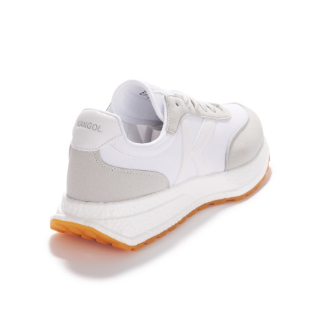 KANGOL Sport Shoes unisex รองเท้ากีฬา รองเท้าผ้าใบ ผูกเชือก สีดำ, ขาว 62527654 Image2