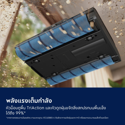 Electrolux เครื่องดูดฝุ่นพร้อมถูพื้น 2-in-1 รุ่น EFW81703 Image4