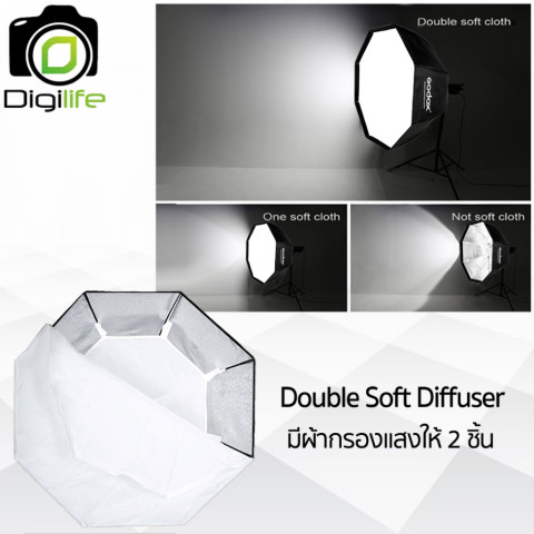 Godox Softbox SB-BW 95, SB-BW 120, SB-BW 140 cm. Octa Assemble Softbox - Bowen Mount / Digilife Thailand Image4