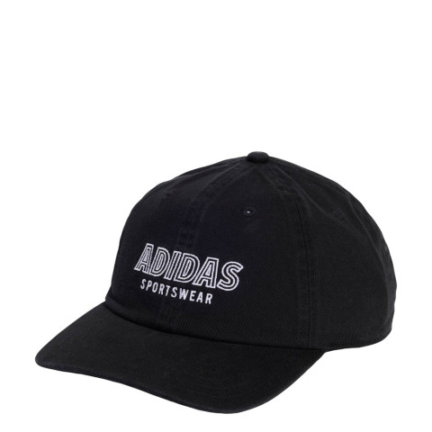 adidas Lifestyle adidas House Of Tiro Graphic Washed Cap Unisex Black JZ8247 Image5