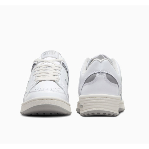 CONVERSE รองเท้า WEAPON SEASONAL COLOR LEATHER OX WHITE/GREY ผู้ชาย A12335CM_H4WTGY Image5