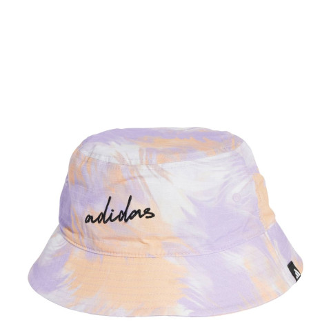 adidas ไลฟ์สไตล์ หมวกปีกรอบพิมพ์ลายทั้งใบ adidas Beach Unisex สีม่วง KA8091 Image5