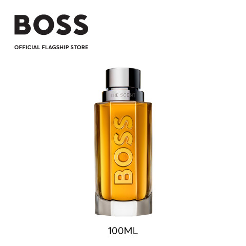 น้ำหอมผู้ชาย BOSS The Scent For Him Eau De Toilette - Ginger Maninka Fruit Leather Accords - Oriental Woody EDT Perfume | by HUGO BOSS Fragrances [REPACKAGE] Image1