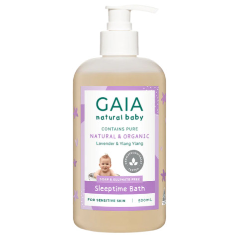 GAIA Baby Sleeptime Bath | ไกอา เบบี้ สลีปไทม์ บาธ 500ml Image2