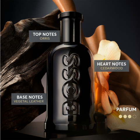 น้ำหอมผู้ชาย BOSS Bottled Parfum For Men - Orris Cedarwood Vegetal Leather - Woody Ambery Perfume | by HUGO BOSS Fragrances Image3