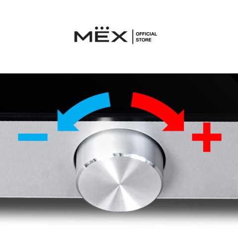 MEX รุ่น PIC11S เตาแม่เหล็กไฟฟ้าแบบตั้งโต๊ะ 1 หัวเตาขนาด 19.6 ซม. (พร้อมหม้อและฝาแก้วปิดหม้อ) Image6