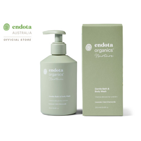 endota Gentle Bath & Body Wash เจลอาบน้ำ head-to-toe ทารกและเด็กเล็ก 250ml [Made in Australia & COSMOS Certified Organic] Image1
