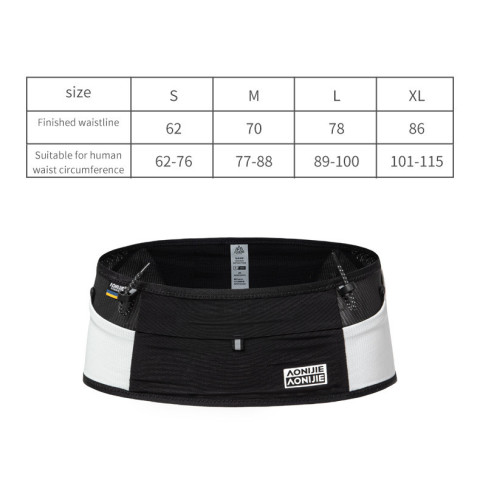 Aonijie W8121 สายเข็มขัดคาดเอว ใส่โทรศัพท์ได้ 6.8 นิ้ว 250 มล. สําหรับวิ่งจ๊อกกิ้ง เดินป่า มาราธอน Image8