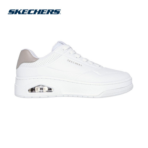 Skechers สเก็ตเชอร์ส รองเท้าผู้หญิง Women Uno Court Street Shoes - 177705-WHT - Air-Cooled Memory Foam Image1