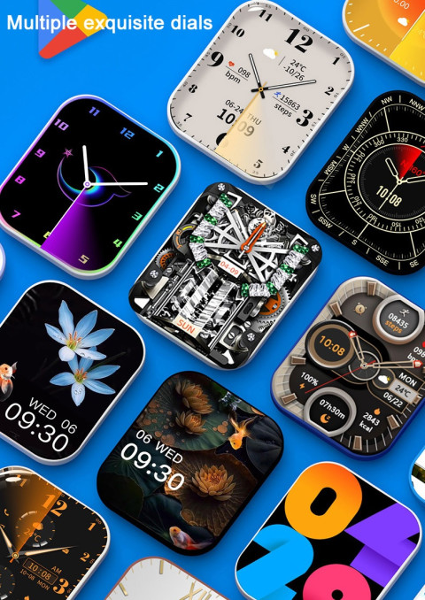 Z85สมาร์ทวอท์ชสูงสุดสำหรับ ผู้ชายผู้หญิงสายนาฬิกาข้อมืออัจฉริยะสำหรับผู้ชายสาย IP68กันน้ำนาฬิกาข้อมือฟิตเนส Image4