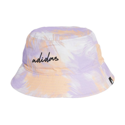 adidas ไลฟ์สไตล์ หมวกปีกรอบพิมพ์ลายทั้งใบ adidas Beach Unisex สีม่วง KA8091 Image6