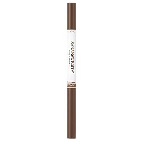 NEW BORN LASTING W BROW EX N 02 (NATURAL BROWN) / ดินสอเขียนคิ้วแบบลิขวิด 2 in 1 (เนเชอรัล บราวน์) Image2