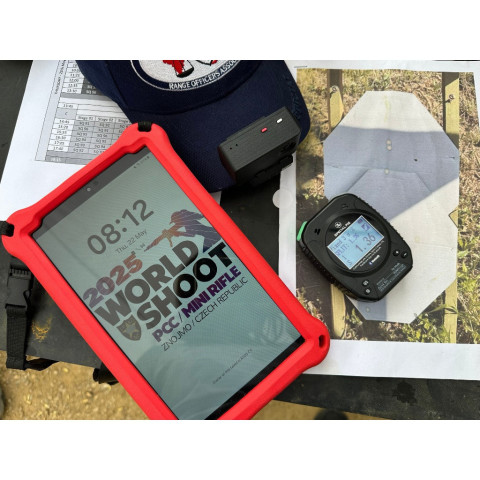 ตัวจับเวลาสำหรับการยิงปืนแบบมืออาชีพ IPSC/APSC กันน้ําและเหงื่อ Image7