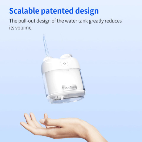 DOCO LAB Portable Mini Oral Irrigator Dental Teeth Water Flosser ไหมขัดฟันพลังน้ำ เครื่องทำความสะอาดฟันระบบไฟฟ้า Image6