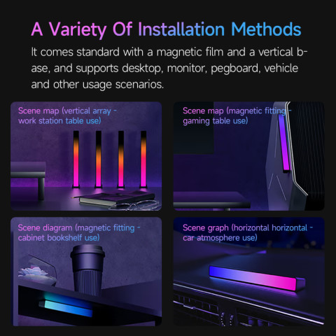 Yeelight แสงรอบ RGB 16 ล้านสี ควบคุมด้วยเสียงเพลง และจังหวะ สําหรับตกแต่งบาร์ รถยนต์ ทีวี เล่นเกม Image7