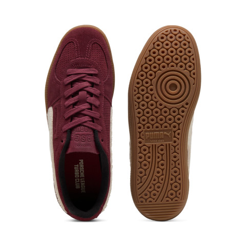 PUMA Auto รองเท้าผ้าใบ Porsche Legacy Palermo League ยูนิเซ็กส์ สีแดง - 30890601 Image5