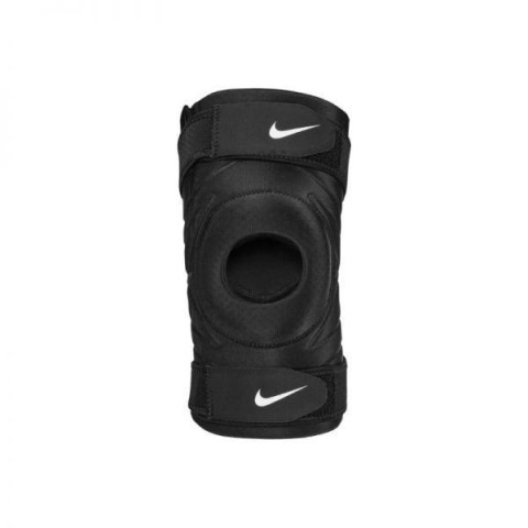 NIKE ปลอกรัดหัวเข่า PRO OPEN KNEE STRAP SLEEVE | BLACK/WHITE Image3