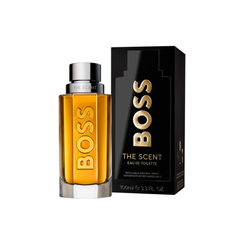 น้ำหอมผู้ชาย BOSS The Scent For Him Eau De Toilette - Ginger Maninka Fruit Leather Accords - Oriental Woody EDT Perfume | by HUGO BOSS Fragrances [REPACKAGE] Image2